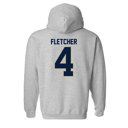 Akron - NCAA Women's Lacrosse : Kellen Fletcher - Classic Fashion Shersey Hooded Sweatshirt-1