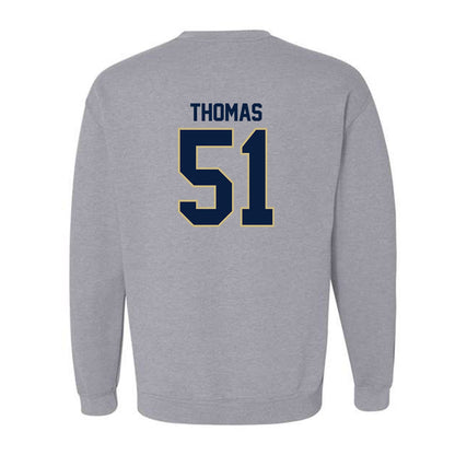 Akron - NCAA Football : DQ Thomas - Classic Fashion Shersey Crewneck Sweatshirt