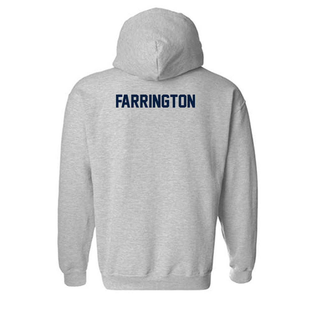 Akron - NCAA Men's Track & Field : Braylyn Farrington - Classic Fashion Shersey Hooded Sweatshirt