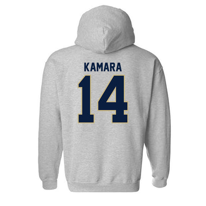 Akron - NCAA Football : Ben Kamara - Classic Fashion Shersey Hooded Sweatshirt-1