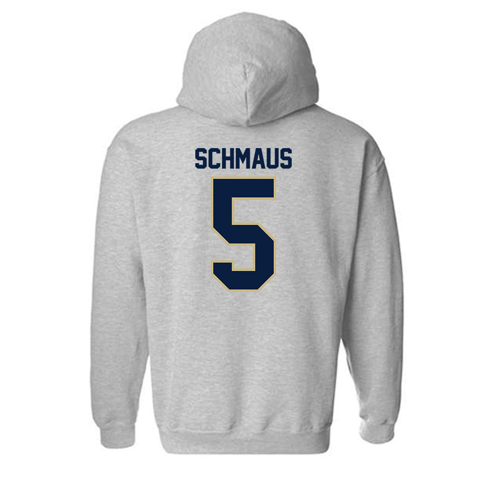 Akron - NCAA Men's Soccer : Malte Schmaus - Classic Fashion Shersey Hooded Sweatshirt-1