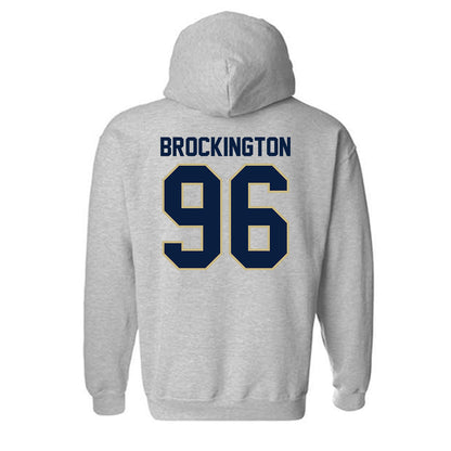 Akron - NCAA Football : Zy Brockington - Classic Fashion Shersey Hooded Sweatshirt-1