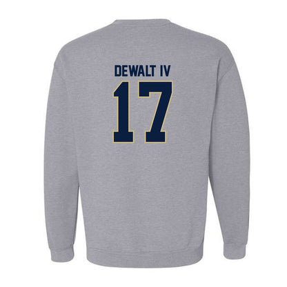 Akron - NCAA Football : Malcolm DeWalt IV - Classic Fashion Shersey Crewneck Sweatshirt