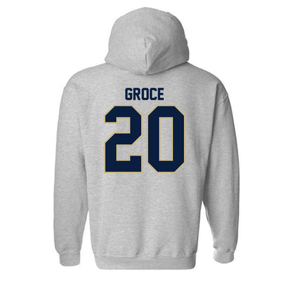 Akron - NCAA Baseball : Garrett Groce - Classic Fashion Shersey Hooded Sweatshirt-1