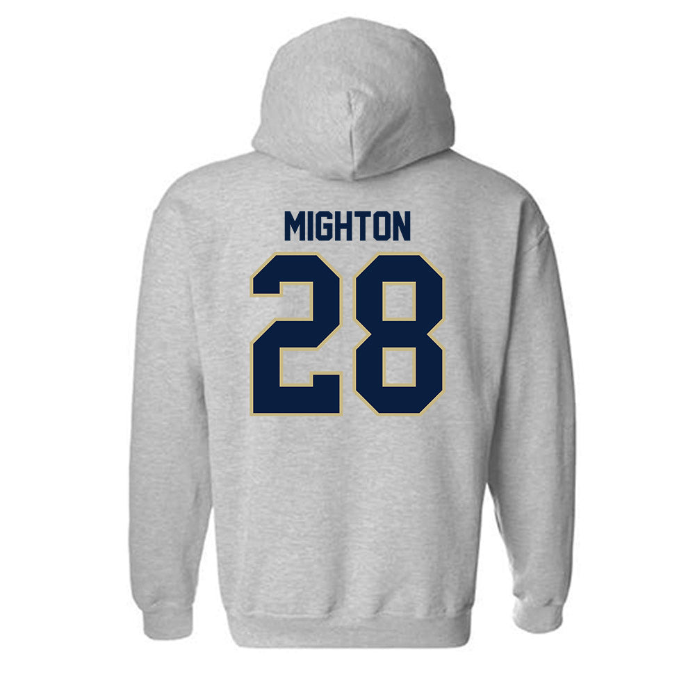 Akron - NCAA Baseball : LA Mighton - Classic Fashion Shersey Hooded Sweatshirt