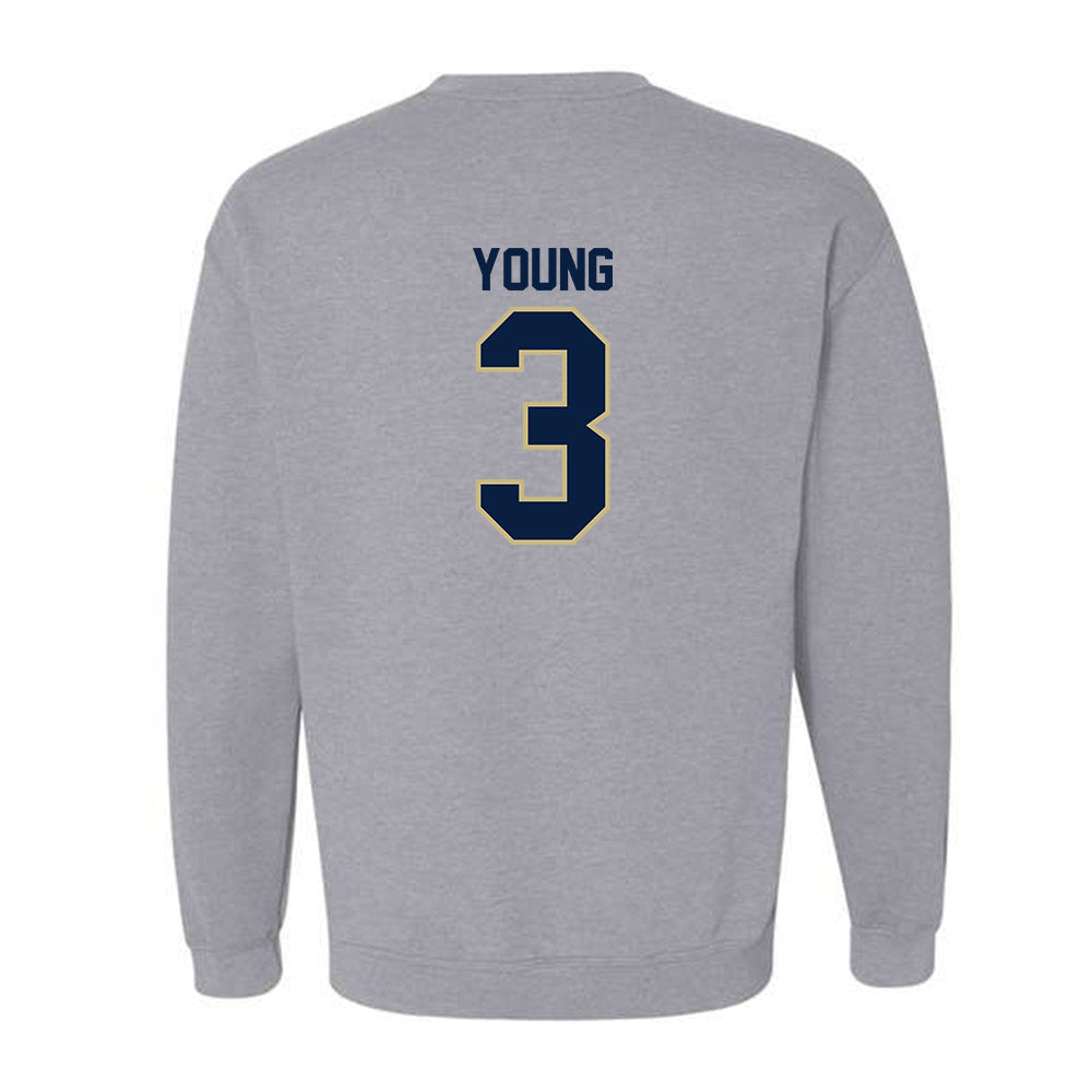 Akron - NCAA Men's Basketball : Sharron Young - Classic Fashion Shersey Crewneck Sweatshirt