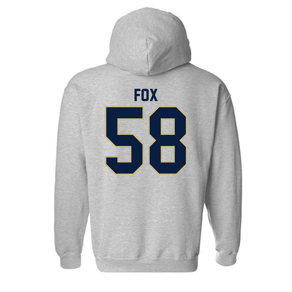 Akron - NCAA Football : Alex Fox - Classic Fashion Shersey Hooded Sweatshirt-1