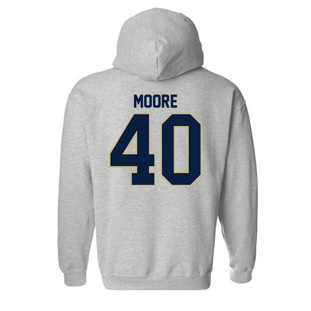 Akron - NCAA Baseball : David Moore - Classic Fashion Shersey Hooded Sweatshirt