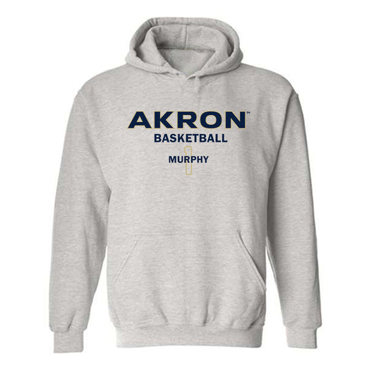 Akron - NCAA Women's Basketball : Liz Murphy - Classic Fashion Shersey Hooded Sweatshirt-0