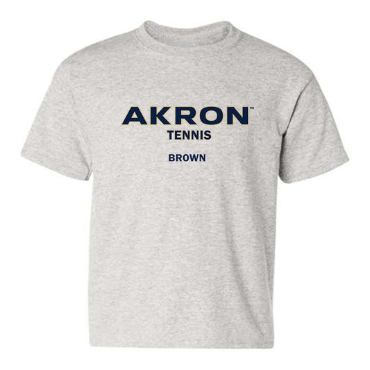 Akron - NCAA Men's Tennis : Kyle Brown - Classic Fashion Shersey Youth T-Shirt