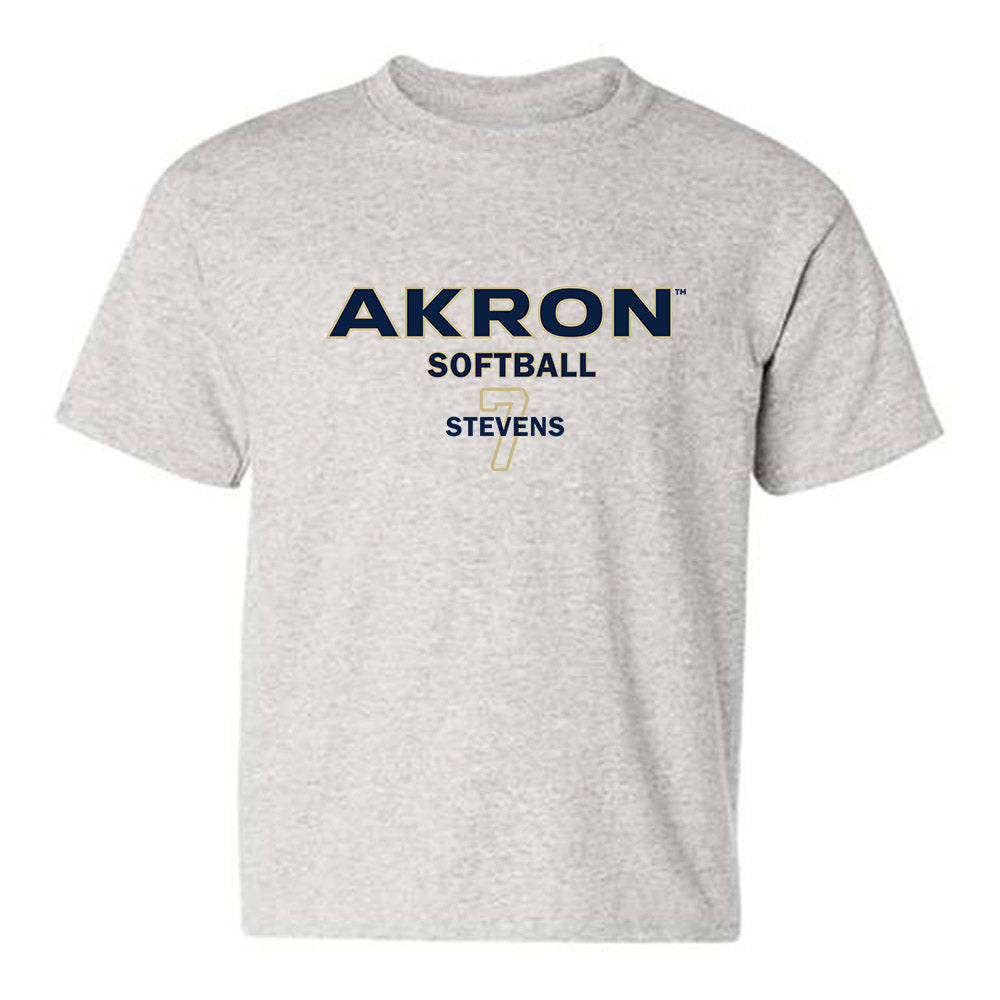 Akron - NCAA Softball : Tiffany Stevens - Classic Fashion Shersey Youth T-Shirt-0