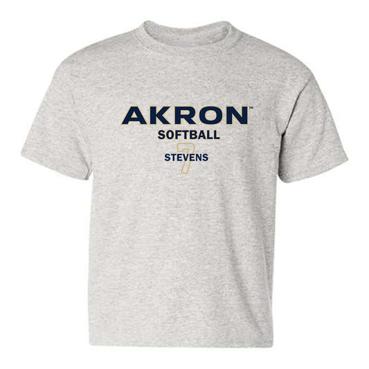 Akron - NCAA Softball : Tiffany Stevens - Classic Fashion Shersey Youth T-Shirt-0