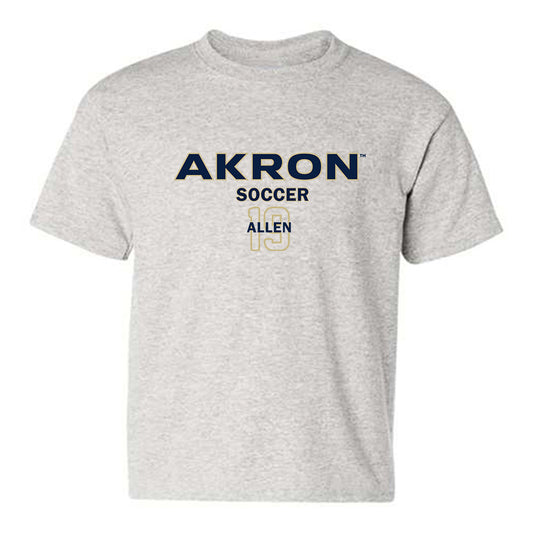Akron - NCAA Women's Soccer : Taylor Allen - Classic Fashion Shersey Youth T-Shirt-0