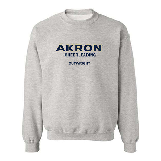 Akron - NCAA Cheerleading : Jacob Cutwright - Classic Fashion Shersey Crewneck Sweatshirt-0