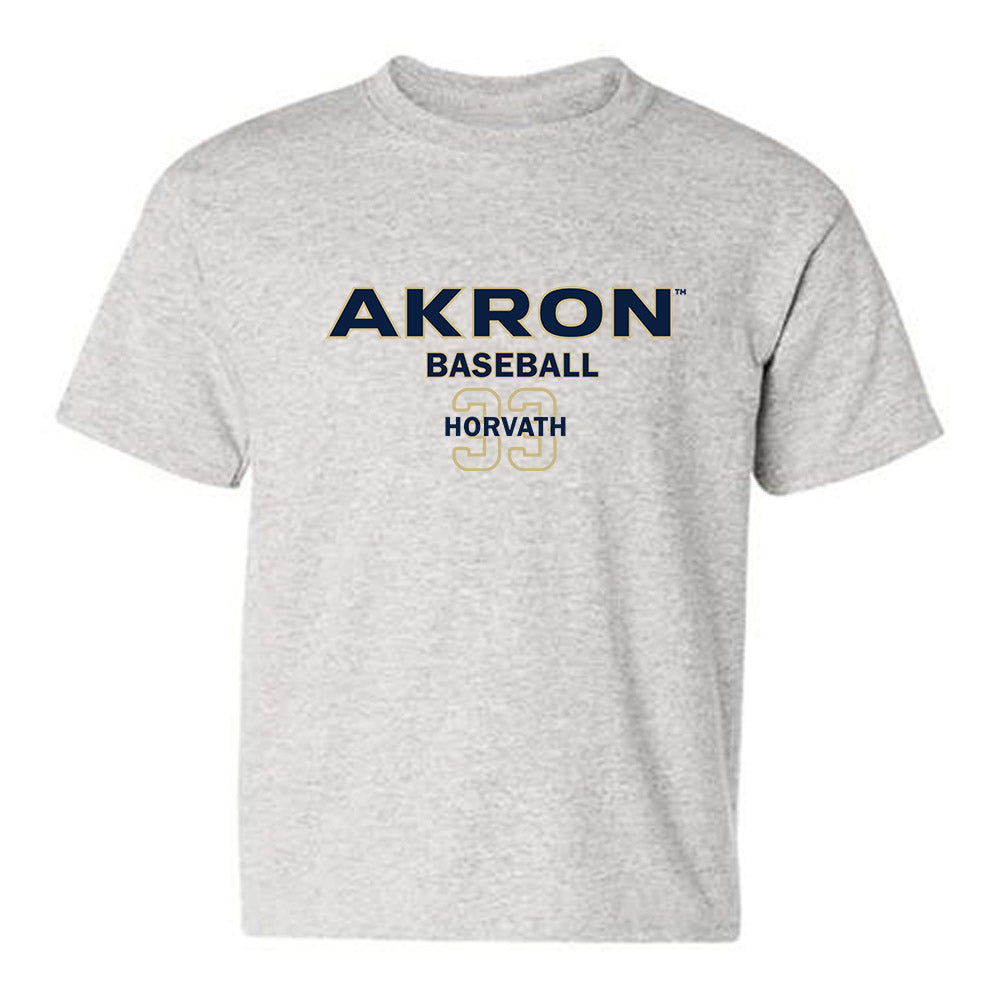 Akron - NCAA Baseball : Andrew Horvath - Classic Fashion Shersey Youth T-Shirt-0