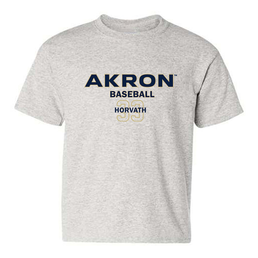Akron - NCAA Baseball : Andrew Horvath - Classic Fashion Shersey Youth T-Shirt-0
