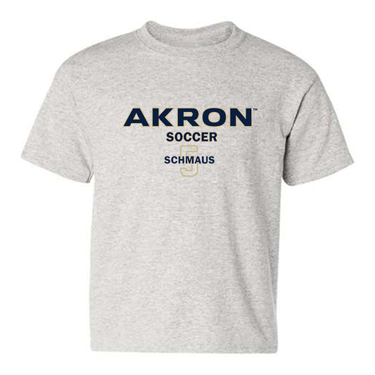 Akron - NCAA Men's Soccer : Malte Schmaus - Classic Fashion Shersey Youth T-Shirt-0