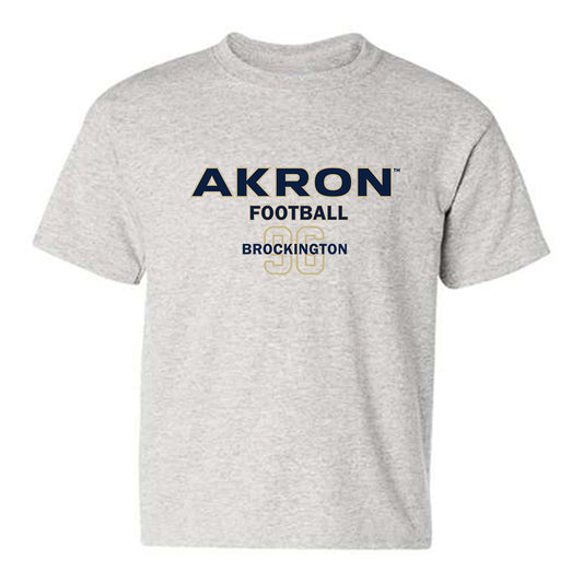 Akron - NCAA Football : Zy Brockington - Classic Fashion Shersey Youth T-Shirt-0