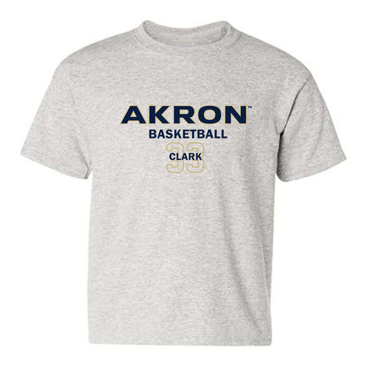 Akron - NCAA Women's Basketball : Nirah Clark - Classic Fashion Shersey Youth T-Shirt-0