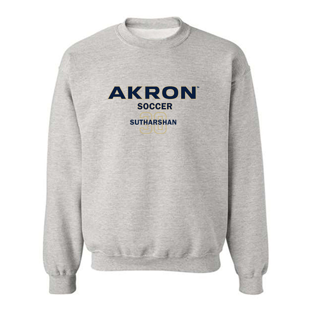 Akron - NCAA Women's Soccer : Eesha Sutharshan - Classic Fashion Shersey Crewneck Sweatshirt
