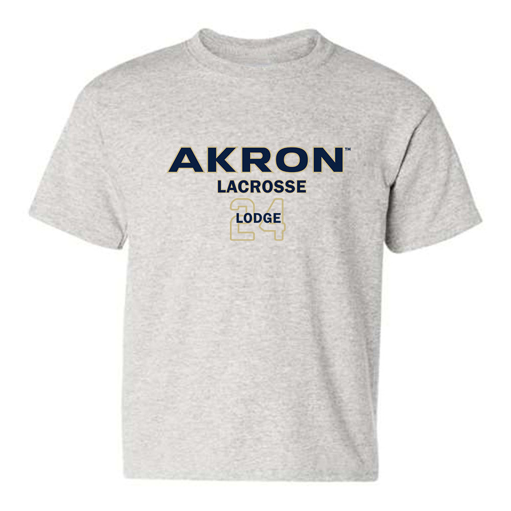 Akron - NCAA Women's Lacrosse : Olivia Lodge - Classic Fashion Shersey Youth T-Shirt