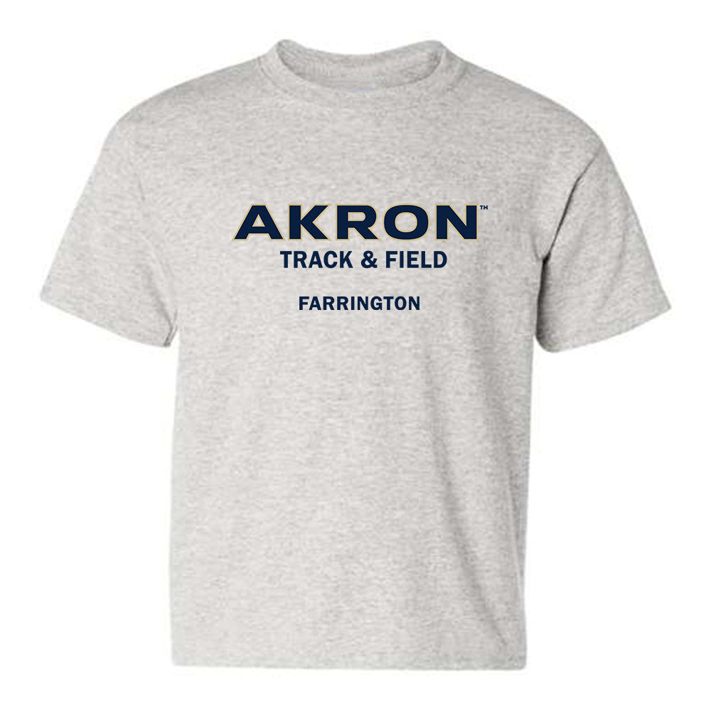 Akron - NCAA Men's Track & Field : Braylyn Farrington - Classic Fashion Shersey Youth T-Shirt