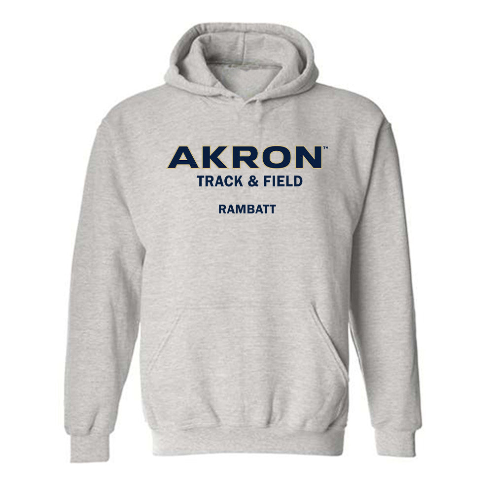 Akron - NCAA Men's Track & Field : Kaden Rambatt - Classic Fashion Shersey Hooded Sweatshirt