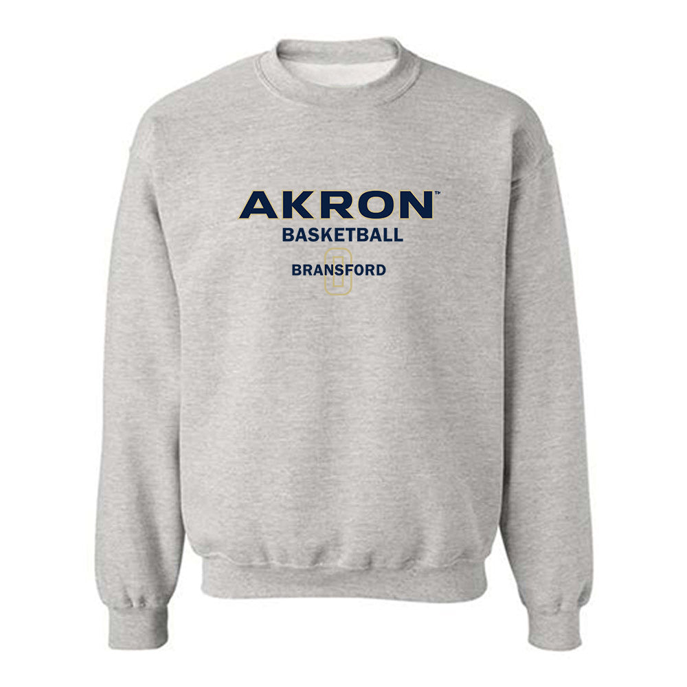 Akron - NCAA Women's Basketball : Kailee Bransford - Classic Fashion Shersey Crewneck Sweatshirt-0