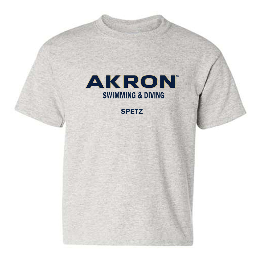 Akron - NCAA Women's Swimming & Diving : Corinne Spetz - Classic Fashion Shersey Youth T-Shirt-0