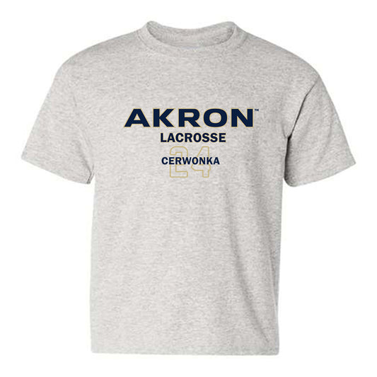 Akron - NCAA Women's Lacrosse : Kiran Cerwonka - Classic Fashion Shersey Youth T-Shirt-0