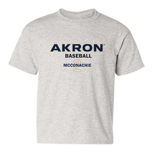 Akron - NCAA Baseball : Kyle McConachie - Classic Fashion Shersey Youth T-Shirt