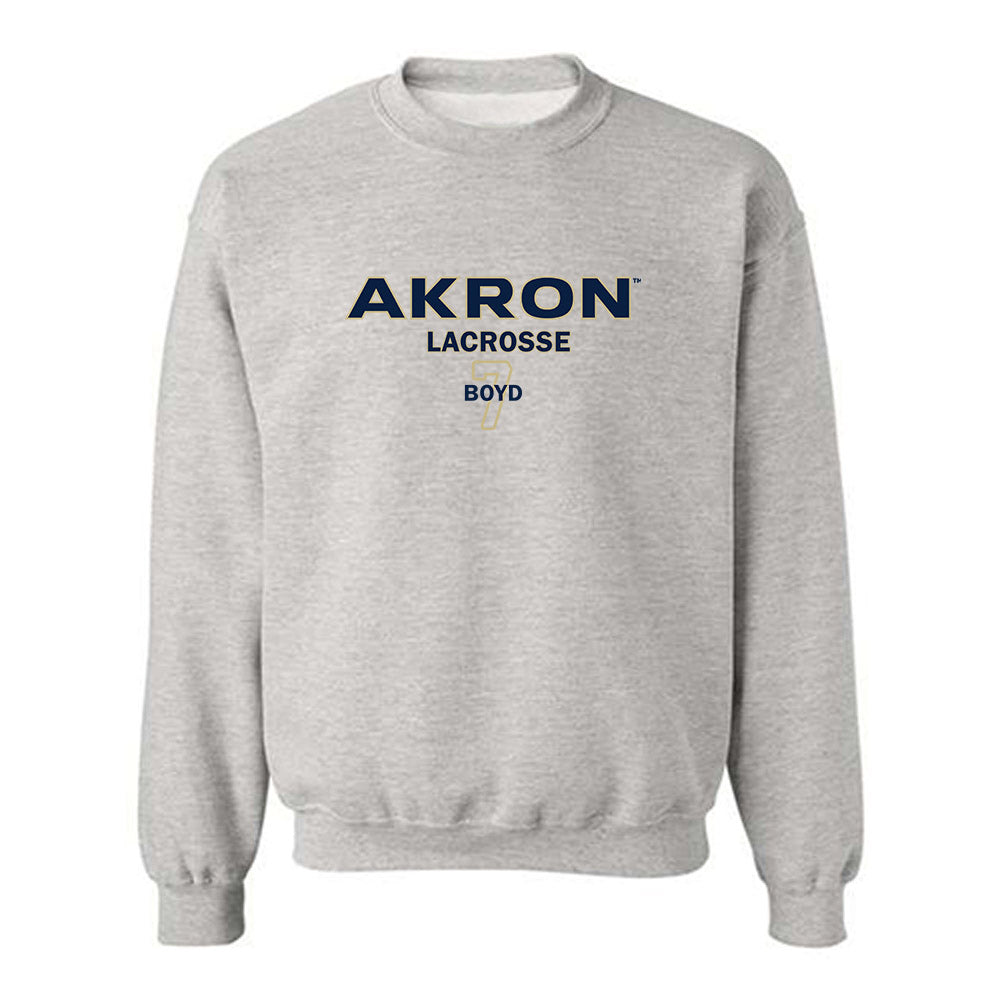 Akron - NCAA Women's Lacrosse : Noelle Boyd - Crewneck Sweatshirt