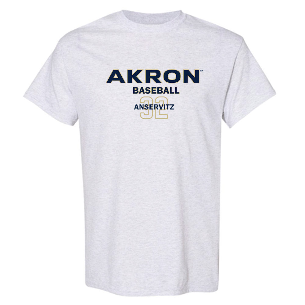 Akron - NCAA Baseball : Johnny Anservitz - Classic Fashion Shersey T-Shirt