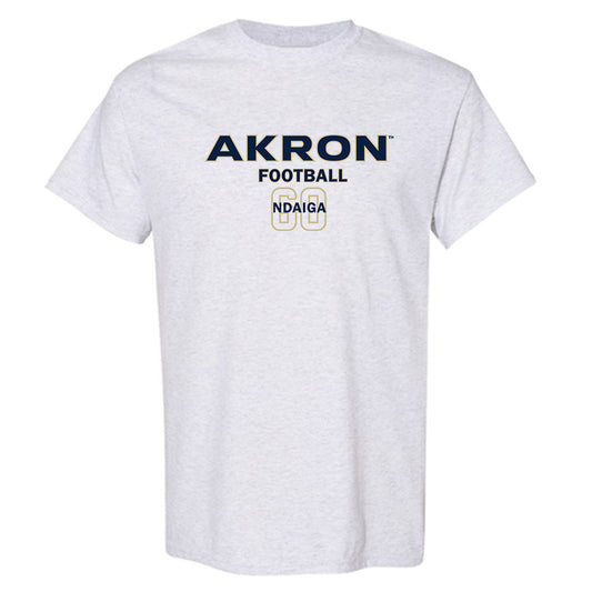 Akron - NCAA Football : Jeremiah Ndaiga - Classic Fashion Shersey T-Shirt