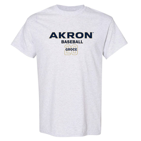 Akron - NCAA Baseball : Garrett Groce - Classic Fashion Shersey T-Shirt-0