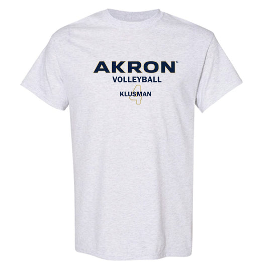 Akron - NCAA Women's Volleyball : Ruby Klusman - Classic Fashion Shersey T-Shirt-0