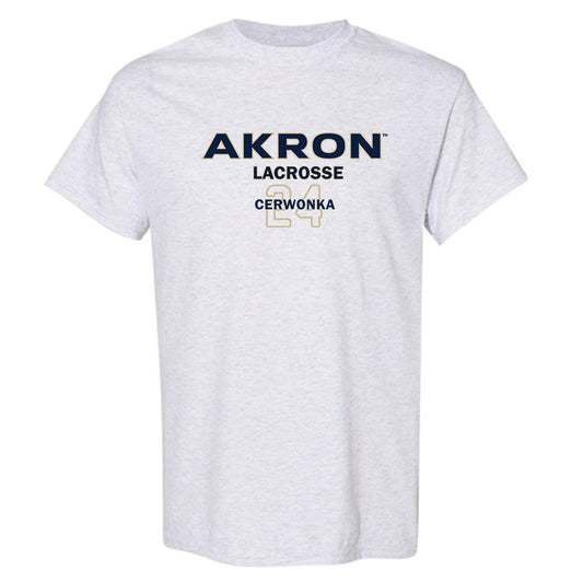 Akron - NCAA Women's Lacrosse : Kiran Cerwonka - Classic Fashion Shersey T-Shirt-0