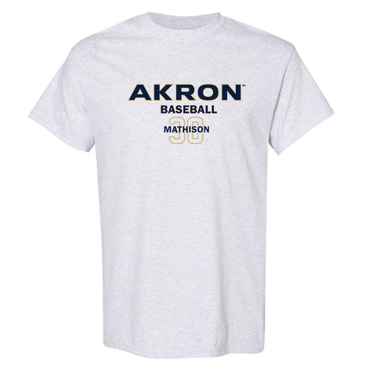 Akron - NCAA Baseball : Gabe Mathison - Classic Fashion Shersey T-Shirt-0