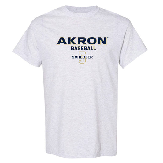 Akron - NCAA Baseball : Charles Schebler - Classic Fashion Shersey T-Shirt-0