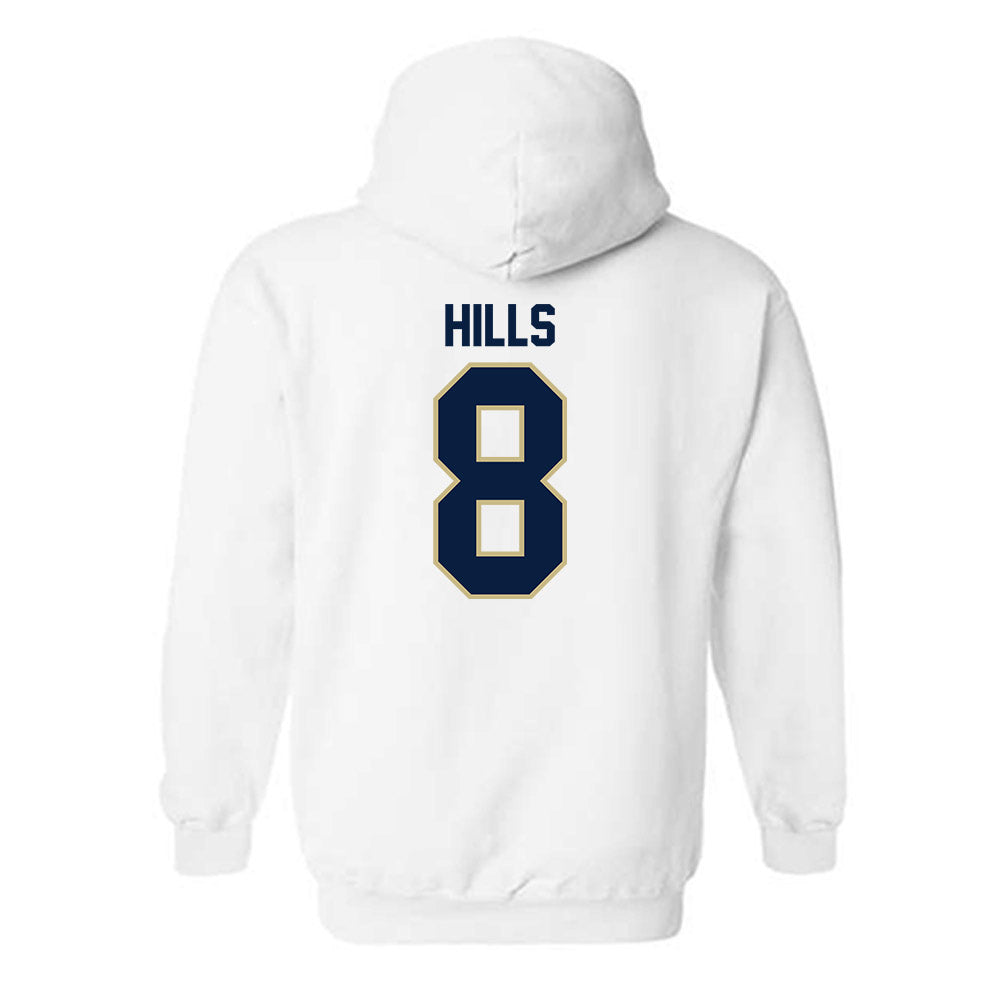 Akron - NCAA Football : Brandon Hills - Classic Shersey Hooded Sweatshirt-1