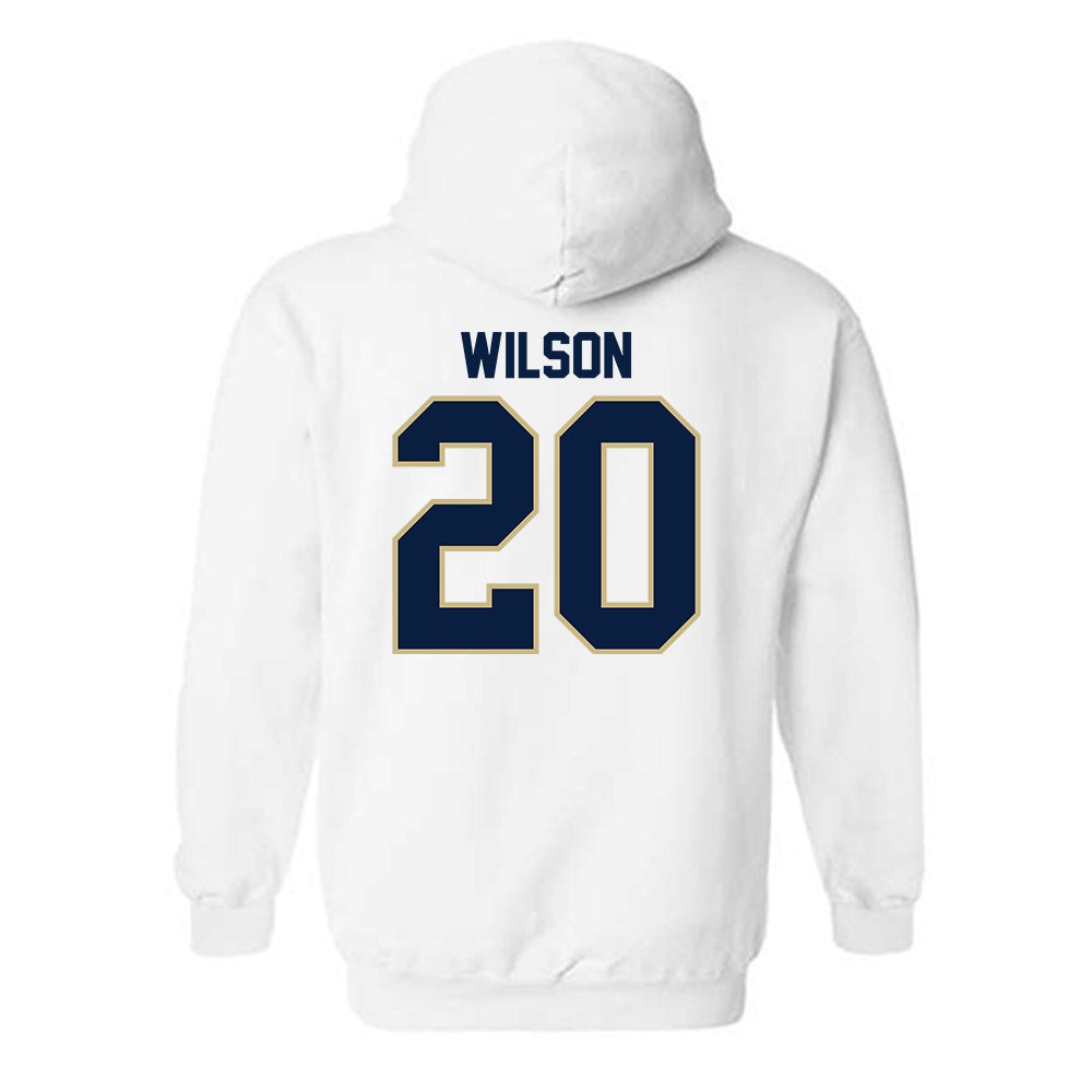 Akron - NCAA Men's Basketball : Evan Wilson - Hooded Sweatshirt