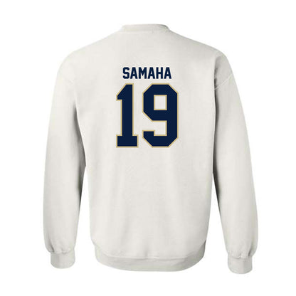 Akron - NCAA Football : adam samaha - Classic Shersey Crewneck Sweatshirt-1