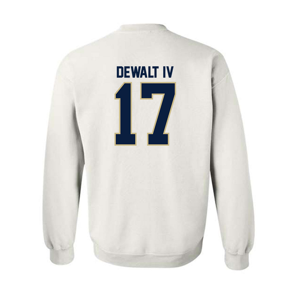 Akron - NCAA Football : Malcolm DeWalt IV - Classic Shersey Crewneck Sweatshirt