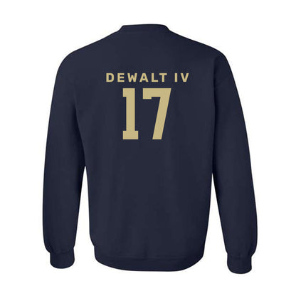 Akron - NCAA Football : Malcolm DeWalt IV - Classic Shersey Crewneck Sweatshirt