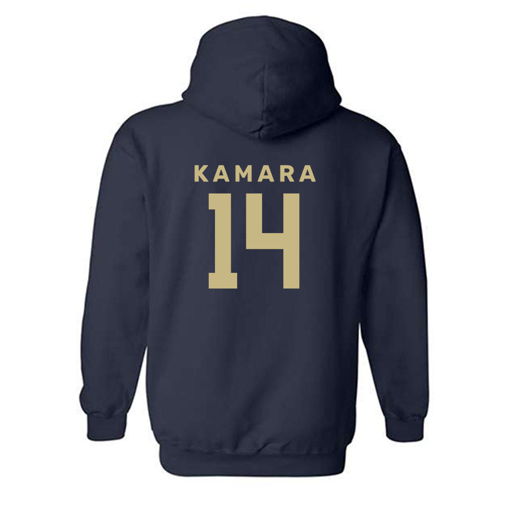 Akron - NCAA Football : Ben Kamara - Classic Shersey Hooded Sweatshirt-1