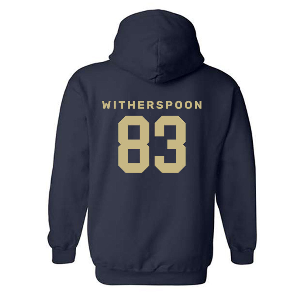 Akron - NCAA Football : Khalil Witherspoon - Classic Shersey Hooded Sweatshirt-1