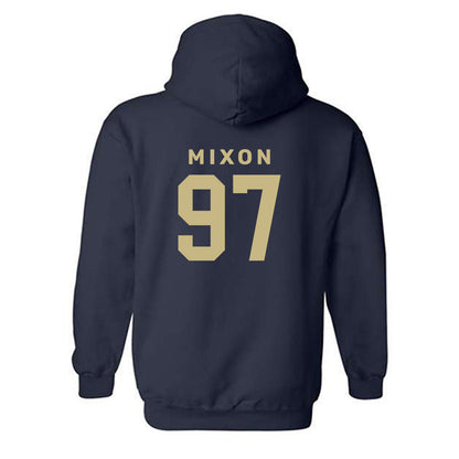 Akron - NCAA Football : Jon'Trell Mixon - Classic Shersey Hooded Sweatshirt
