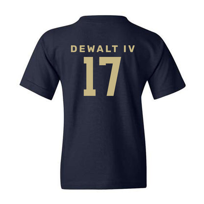 Akron - NCAA Football : Malcolm DeWalt IV - Classic Shersey Youth T-Shirt