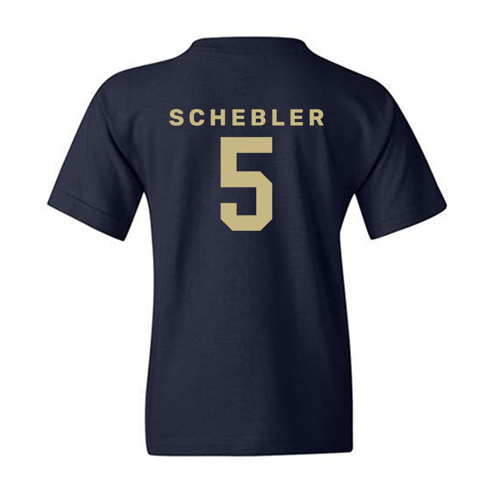 Akron - NCAA Baseball : Charles Schebler - Classic Shersey Youth T-Shirt-1