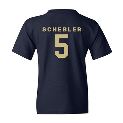 Akron - NCAA Baseball : Charles Schebler - Classic Shersey Youth T-Shirt-1